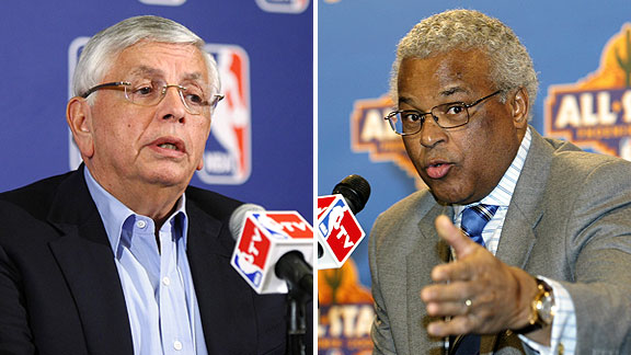 David Stern and Billy Hunter