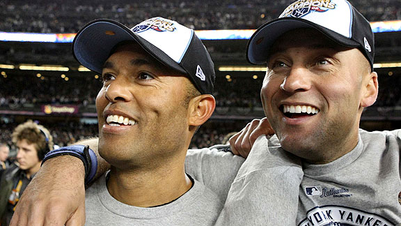 Mariano Rivera and Derek Jeter