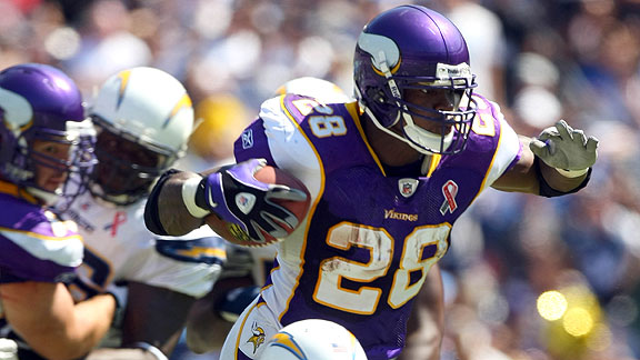 ADRIAN PETERSON plays role of 'Assassin'