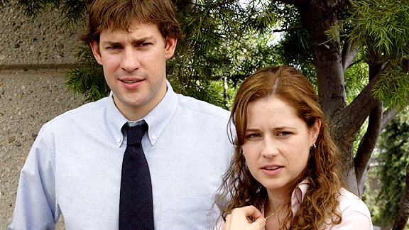 Jim and Pam in