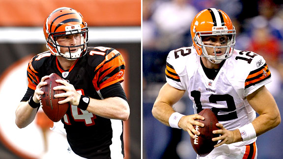 Andy Dalton and Colt McCoy