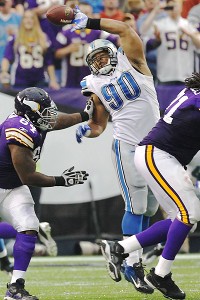 Detroit Lions defensive tackle Ndamukong Suh