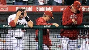Los Angeles Angels dejection