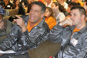 Bruce Pearl and Jason Shay