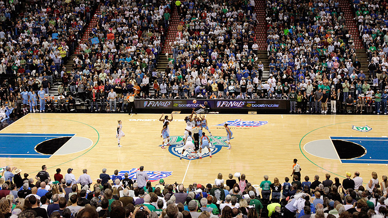 Target Center Crowd