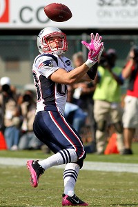 Cary Edmondson/US Presswire Wes Welker led the NFL with 122 receptions 