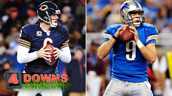 Jay Cutler, Matt Stafford