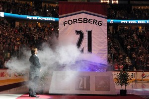forsberg jersey retirement