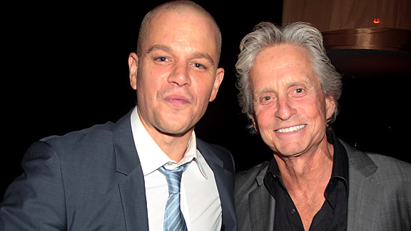 Michael Douglas Matt Damon