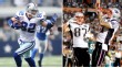 Jason Witten, Rob Gronkowski and Aaron Hernandez