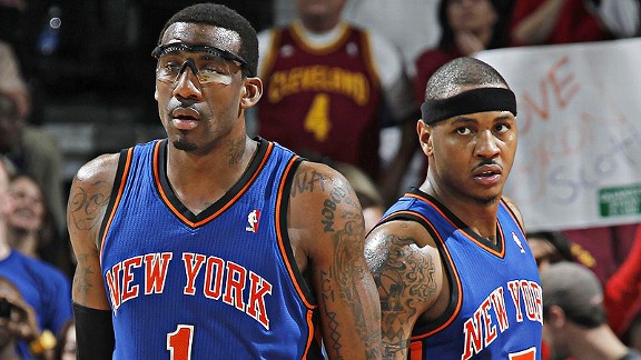 Amare Stoudemire and Carmelo Anthony