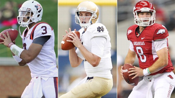 Logan Thomas, Tommy Rees, Tyler Wilson