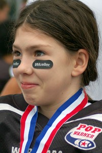 girls tackle football