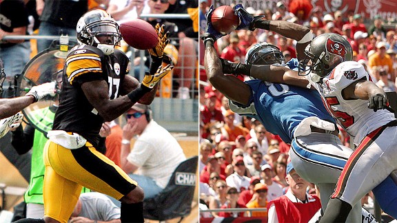 Mike Wallace and Calvin Johnson