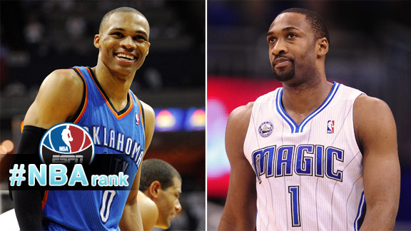 Russell Westbrook, Gilbert Arenas