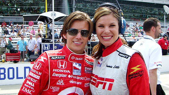 Jamie Little and Dan Wheldon