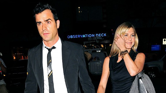 Justin Theroux and Jennifer Aniston