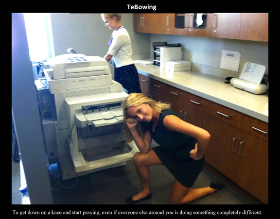 Tebowing