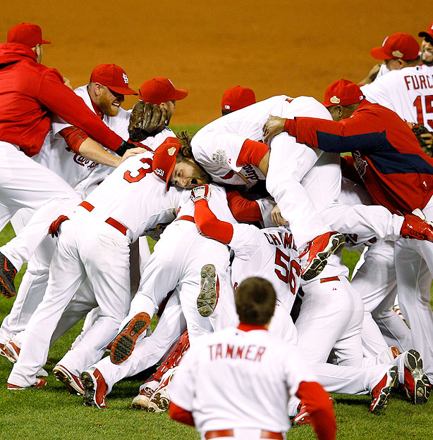 St. Louis Cardinals celebrate