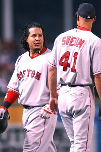 Manny Ramirez and Dale Sveum
