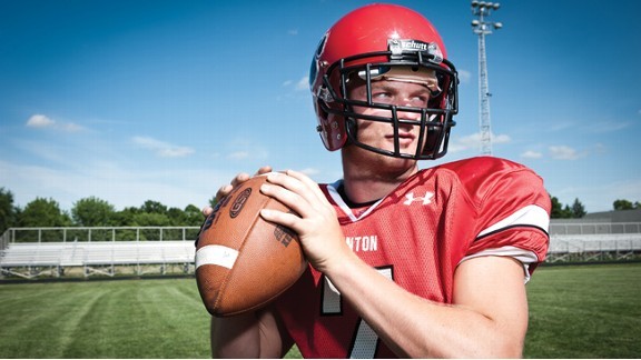 Maty Mauk of Kenton (Ohio) holds two national passing records.