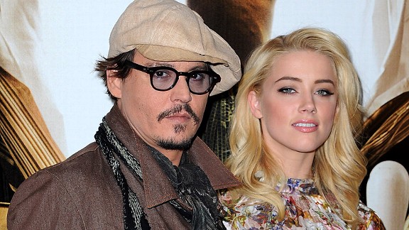 Johnny Depp and Amber Heard