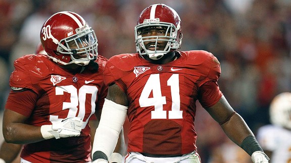 Dont'a Hightower and Courtney Upshaw