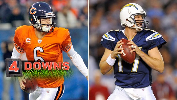 Jay Cutler, Philip Rivers