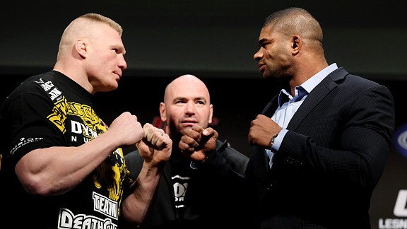 Brock Lesnar & Overeem Alistair