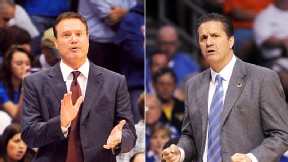 John Calipari and Bill Self