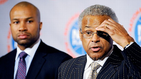 Billy Hunter and Derek Fisher