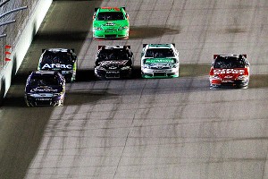 Carl Edwards and Tony Stewart