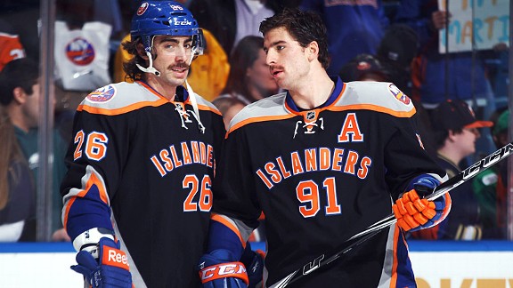 islanders jerseys through the years