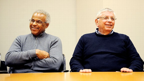 David Stern y Billy Hunter