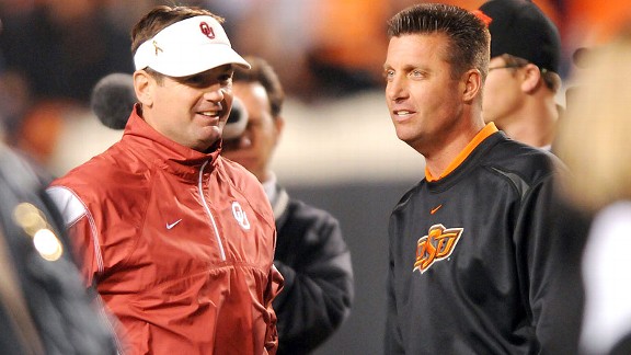 Mike Gundy, Bob Stoops