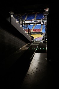 Tunnel at Sacramento Arena