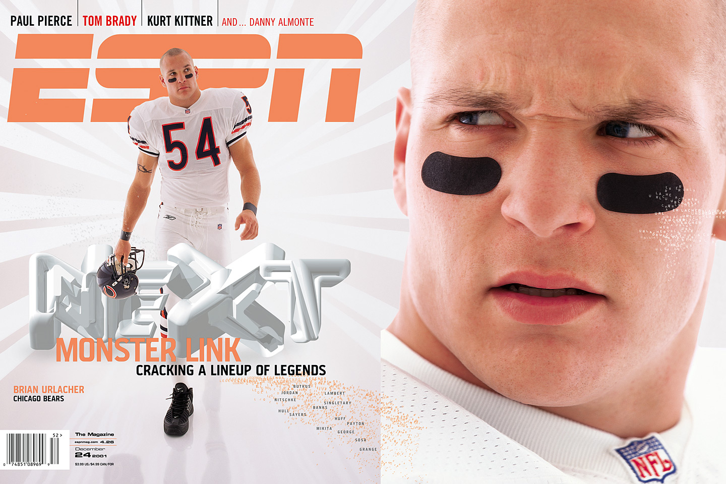 I compiled all NFLrelated ESPN Magazine covers from 20002005 nfl