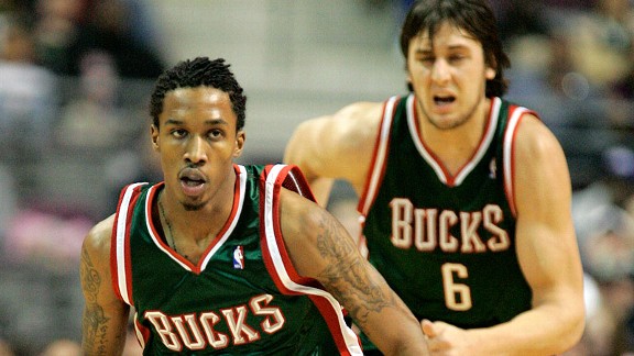 Brandon Jennings and Andrew Bogut