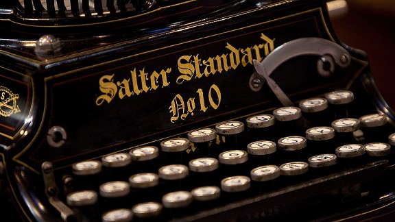vintage typewriter