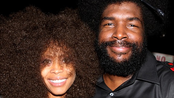Erykah Badu and ?uestlove Thompson
