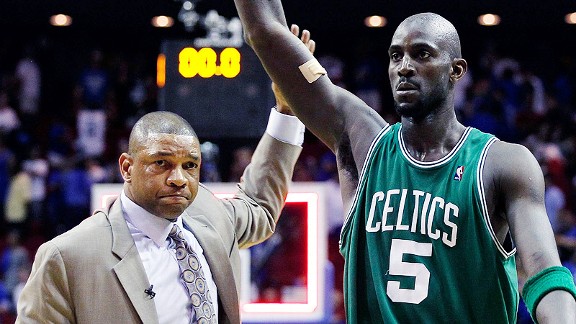 Doc Rivers and Kevin Garnett