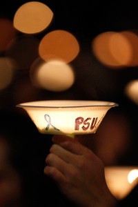 Penn State vigil