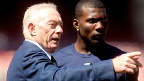 Jerry Jones and Dez Bryant