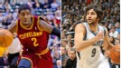 Kyrie Irving and Ricky Rubio