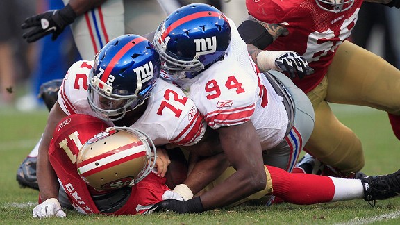 Mathias Kiwanuka and Osi Umenyiora