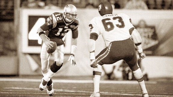 Willie Lanier and Tom Brady