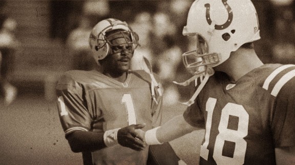 Warren Moon and Peyton Manning