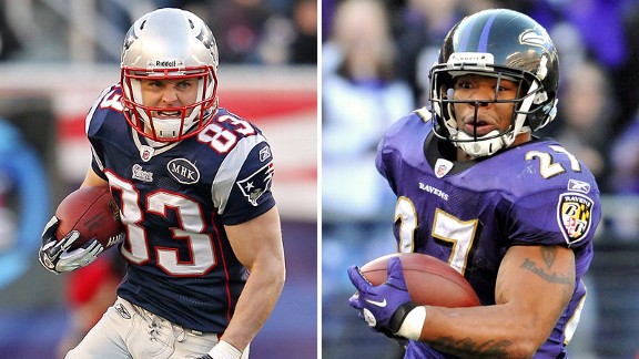 Wes Welker, Ray Rice