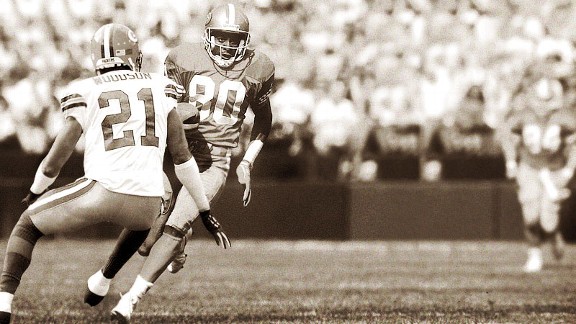 Jerry Rice and Charles Woodson