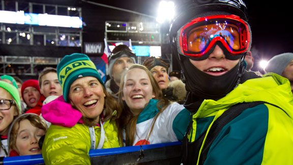 Torin Yater-Wallace with fans